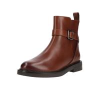 Stiefelette GEOX "Geox Stiefelette Leder", Damen, Gr. 41, braun (dunkelbraun), Leder, Schuhe Stiefelette (20714250-41) dunkelbraun
