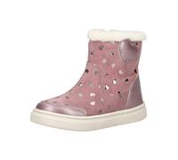 Stiefelette GEOX "Geox Stiefelette Leder/Synthetik", Damen, Gr. 25, rosa (rose), Leder, Synthetik, Schuhe Stiefelette (23572429-25) rose