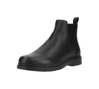 Stiefelette GEOX "Geox Stiefelette Leder/Textil", Damen, Gr. 44, schwarz, Leder, Textil, Schuhe Stiefelette (87934249-44) schwarz