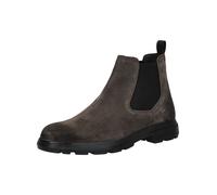 Stiefelette GEOX "Geox Stiefelette Leder/Textil", Herren, Gr. 43, braun (mud), Leder, Textil, casual, Schuhe (61351808-43) mud
