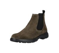Stiefelette GEOX "Geox Stiefelette Leder/Textil", Herren, Gr. 43, military, Leder, Textil, Schuhe Stiefelette (21938540-43)