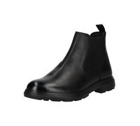 Stiefelette GEOX "Geox Stiefelette Leder/Textil", Herren, Gr. 43, schwarz, Leder, Textil, Schuhe (19785704-43) schwarz