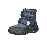 Stiefelette GEOX "Geox Stiefelette Lederimitat/Nylon", Mädchen, Gr. 24, blau (navy), Lederimitat, Textil, Schuhe Stiefelette (23735230-24) navy