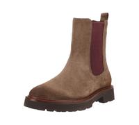 Stiefelette GEOX "Geox Stiefelette Veloursleder/Textil", Damen, Gr. 40, braun (taupe), Textil, Veloursleder, Schuhe Stiefelette (69503155-40) taupe