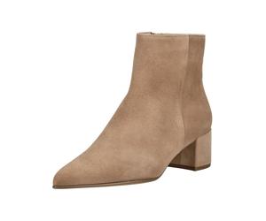 Stiefelette HÖGL "Högl Stiefelette Veloursleder", Damen, Gr. 38,5, beige (taupe), Veloursleder, Schuhe Stiefelette (18737663-38,5) taupe