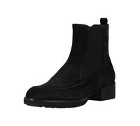 Stiefelette HÖGL "Högl Stiefelette Veloursleder", Damen, Gr. 38, schwarz, Veloursleder, casual, Schuhe (48930524-38) schwarz