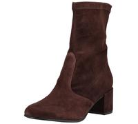 Stiefelette HÖGL "Högl Stiefelette Veloursleder", Damen, Gr. 39, braun (dunkelbraun), Veloursleder, Schuhe Stiefelette (79787258-39) dunkelbraun