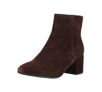 Stiefelette HÖGL "Högl Stiefelette Veloursleder", Damen, Gr. 41, braun (dunkelbraun), Veloursleder, Schuhe Stiefelette (22879558-41) dunkelbraun