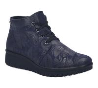 Stiefelette JOSEF SEIBEL "Calais 56, dunkelblau", Damen, Gr. 41, blau (dunkelblau), Obermaterial: 100% Textilmaterial TEXMAT., Schuhe Stiefelette (81814865-41) dunkelblau