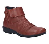 Stiefelette JOSEF SEIBEL "Charlotte 14, rubin", Damen, Gr. 41, rot (rubin), Obermaterial: 100% Rindsleder Leather cow., Schuhe Stiefelette (40830238-41) rubin