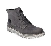 Stiefelette JOSEF SEIBEL "Cooper 04, asphalt-kombi", Herren, Gr. 43, grau (asphalt, kombi), Obermaterial: 100% Rindsleder Leather cow., Schuhe Stiefelette (68326218-43) asphalt, kombi