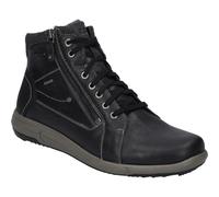 Stiefelette JOSEF SEIBEL "Enrico 55, schwarz", Herren, Gr. 40, schwarz, Obermaterial: 80% Rindsleder Leather cow. 20% Textilmaterial TEXMAT., Schuhe Stiefelette (33928622-40) schwarz