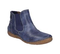 Stiefelette JOSEF SEIBEL "Fergey 63, ocean", Damen, Gr. 38, blau (ocean), Obermaterial: 100% Rindsleder Leather cow., Schuhe Stiefelette (93291320-38) ocean
