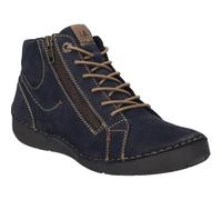 Stiefelette JOSEF SEIBEL "Fergey 67, ocean", Damen, Gr. 43, blau (ocean), Obermaterial: 100% Rindsleder Leather cow., Schuhe Stiefelette (82510450-43) ocean