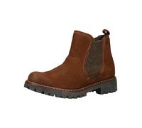Josef Seibel Stiefelette Leder/Textil Braun/Grau