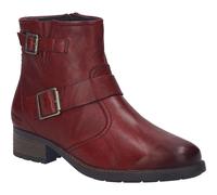 Stiefelette JOSEF SEIBEL "Kate 21, bordeaux", Damen, Gr. 39, rot (bordeaux), Obermaterial: 100% Rindsleder Leather cow., Schuhe Stiefelette (60248265-39) bordeaux