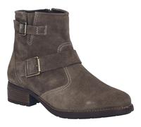 Stiefelette JOSEF SEIBEL "Kate 21, taupe", Damen, Gr. 36, grau (taupe), Obermaterial: 100% Rindsleder Leather cow., Schuhe Stiefelette (34716349-36) taupe