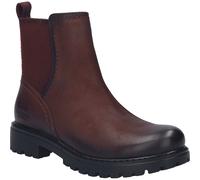 Stiefelette JOSEF SEIBEL "Melinda 30, bordeaux", Damen, Gr. 44, rot (bordeaux), Obermaterial: 100% Rindsleder Leather cow., Schuhe Stiefelette (67733615-44) bordeaux