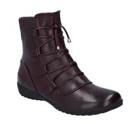 Stiefelette JOSEF SEIBEL "Naly 62, bordeaux", Damen, Gr. 38, rot (bordeaux), Obermaterial: 100% Rindsleder Leather cow., Schuhe Stiefelette (31505929-38) bordeaux