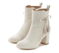 Stiefelette LASCANA Gr. 43, beige Damen Schuhe (42941651-43) beige