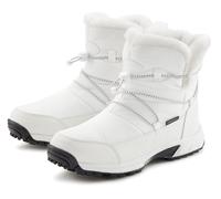 Stiefelette LASCANA "Outdoorstiefel, Winterstiefelette", Damen, Gr. 41, weiß, Obermaterial: 100% Textilmaterial. Decksohle: 100% Textilmaterial. Futter: 100% Textilmaterial. Laufsohle: 100% Synthetik,