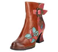 Stiefelette LAURA VITA "LAURA VITA Stiefelette Leder", Damen, Gr. 37, braun (camel), Leder, casual, Schuhe (86188904-37) camel