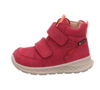 Winterboots SUPERFIT "BREEZE WMS: mittel", Kinder, Gr. 25, rot, Nubukleder, unifarben, sportlich, Schuhe, Babyschuh, Klettschuh mit GORE-Tex, Größenschablone zum Download (98578914-25) rot