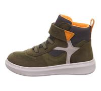 Stiefelette Leder \ COSMO GRÜN/GRAU - Gr. - 37