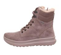 Schnürstiefelette LEGERO "Legero Stiefelette Nubukleder", Damen, Gr. 40, rosa, Nubukleder, Schuhe Schnürstiefelette (53793048-40) rosa