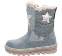 Stiefelette Leder \ FLAVIA HELLGRÜN/SILBER - Gr. - 26