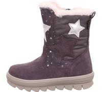 Stiefelette Leder \ FLAVIA LILA/SILBER - Gr. - 26