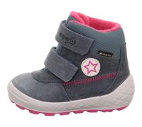 Stiefelette Leder \ GROOVY 2.0 BLAU/PINK - Gr. - 22