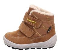 Stiefelette Leder \ GROOVY 2.0 BRAUN/GELB - Gr. - 30