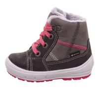 Stiefelette Leder \ GROOVY - Farbe - GRAU/PINK - Größe - 23