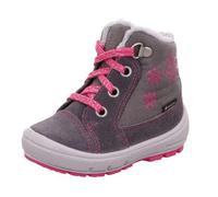 Stiefelette Leder \ GROOVY GRAU/ROSA - Gr. - 25