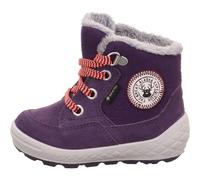 Superfit Mädchen Groovy 2.0 Warm Gefütterte Gore-tex Schneestiefel, Lila Orange 8500, 22 EU Weit