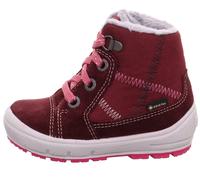 Superfit Baby Schnürstiefel für Mädchen für Kinder, rot, Gr. 19 EU