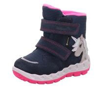 Stiefelette Leder \ ICEBIRD BLAU/ROSA - Gr. - 21