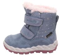 Superfit Mädchen ICEBIRD warm gefütterte Gore-Tex Stiefel, BLAU/ROSA 8010