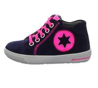 Stiefelette Leder \ MOPPY BLAU/PINK - Gr. - 21