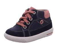 Stiefelette Leder \ MOPPY BLAU/ROSA - Gr. - 21