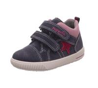 Stiefelette Leder \ MOPPY GRAU/LILA - Gr. - 19