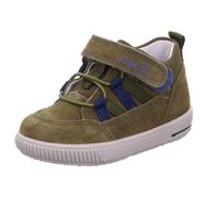 Stiefelette Leder \ MOPPY GRÜN/BLAU - Gr. - 20