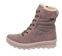 Schnürstiefel LEGERO "Legero Stiefel Veloursleder/Textil", Damen, Gr. 37,5, altrosa, Textil, Veloursleder, Schuhe (81706969-37,5) altrosa
