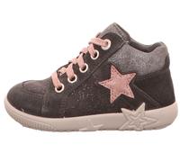 Stiefelette Leder \ STARLIGHT GRAU/ROSA - Gr. - 19