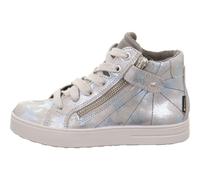 superfit Leder/Textil Sneaker, grau, 26 Grau