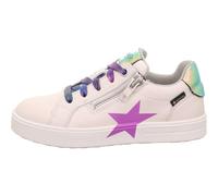 Stiefelette Leder \ STELLA WEIß/LILA - Gr. - 35