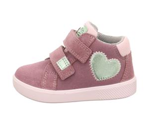 Stiefelette Leder \ SUPIES LILA/HELLGRÜN - Gr. - 27