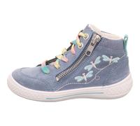 Stiefelette Leder \ TENSY BLAU/HELLGRÜN - Gr. - 31