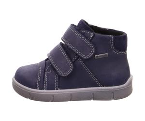 Stiefelette Leder \ ULLI BLAU - Gr. - 23